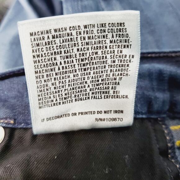 Citizens of Humanity C of H Hutton Mid Rise Wide Leg Jean Size 28 x 27 Inseam - Picture 8 of 10